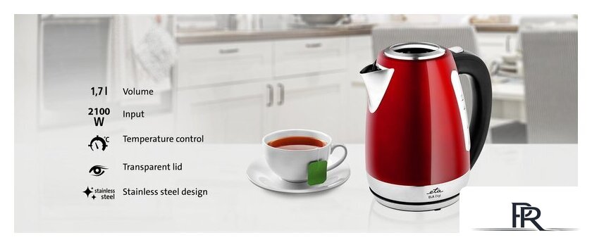 Электрический чайник ETA Ela Digi 9598 90010 red color - Изображение №10 — Интернет-магазин ПроЗаказ
