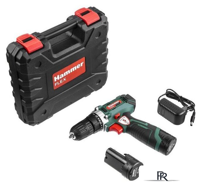 Дрель-шуруповерт Hammer ACD12/2CS (с 2-мя АКБ, кейс) - Изображение №1 — Интернет-магазин ПроЗаказ