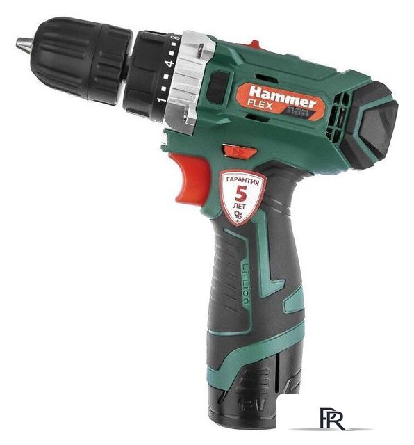 Дрель-шуруповерт Hammer ACD12/2CS (с 2-мя АКБ, кейс) - Изображение №3 — Интернет-магазин ПроЗаказ