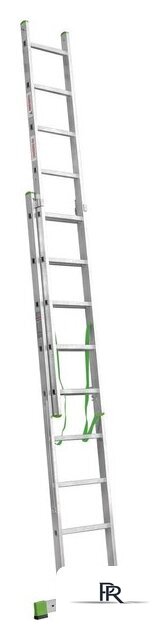 Лестница-стремянка Новая высота NV 222 алюминиевая двухсекционная 2x9 ступеней - Изображение №5 — Интернет-магазин ПроЗаказ