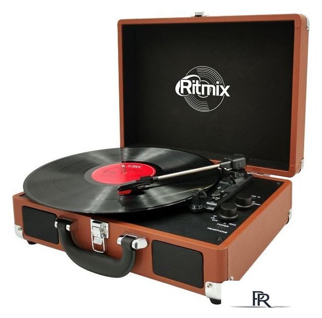 Виниловый проигрыватель Ritmix LP-160B (коричневый) - Изображение №2 — Интернет-магазин ПроЗаказ