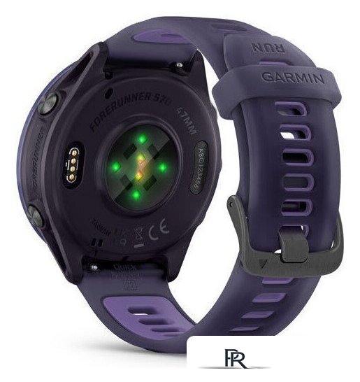 Умные часы Garmin Forerunner 570 47 мм (фиолетовый) - Изображение №7 — Интернет-магазин ПроЗаказ