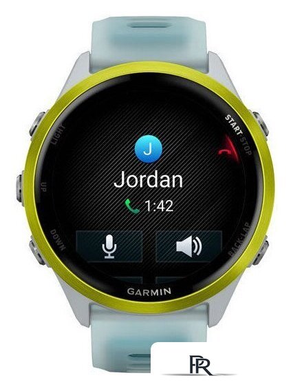 Умные часы Garmin Forerunner 570 47 мм (серебристый/желтый) - Изображение №4 — Интернет-магазин ПроЗаказ