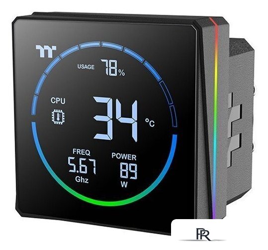 Система жидкостного охлаждения для процессора Thermaltake TH360-S V3 ARGB Sync CL-W470-PL12SW-A - Изображение №2 — Интернет-магазин ПроЗаказ