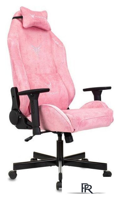 Игровое (геймерское) кресло Knight N1 Fabric Velvet 36 (розовый) - Изображение №1 — Интернет-магазин ПроЗаказ
