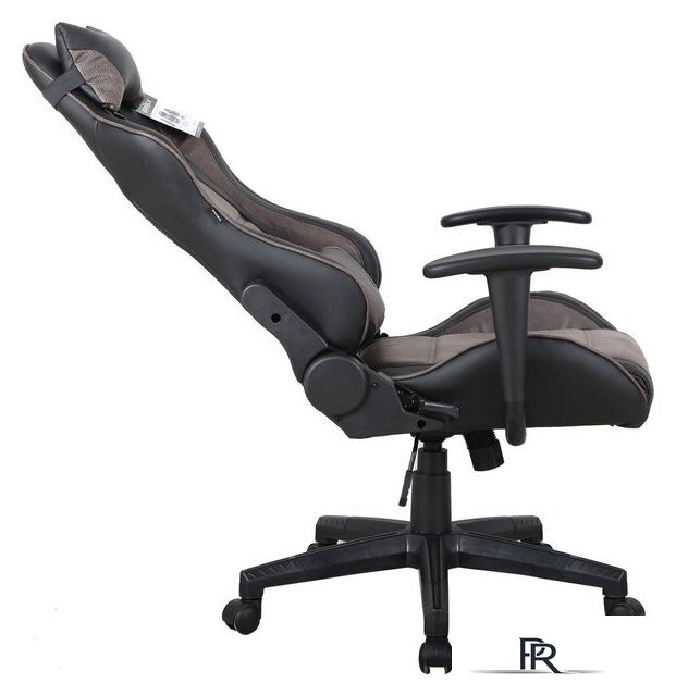 Игровое (геймерское) кресло Brabix GT Racer GM-100 (черный/коричневый) - Изображение №4 — Интернет-магазин ПроЗаказ