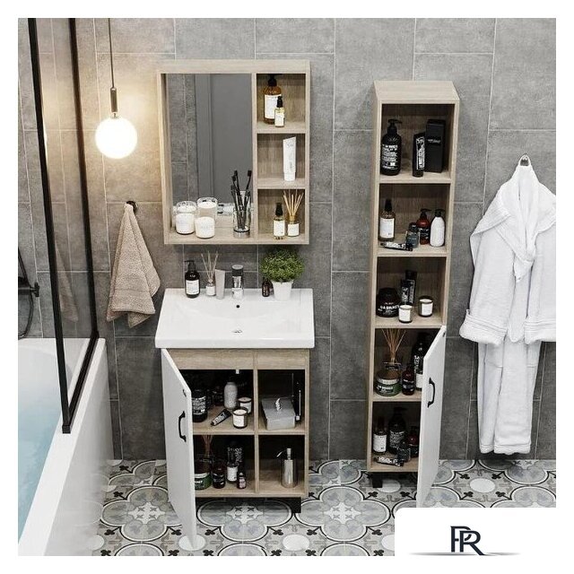  Onika Тумба под умывальник Тимбер 50 105034 - Изображение №3 — Интернет-магазин ПроЗаказ