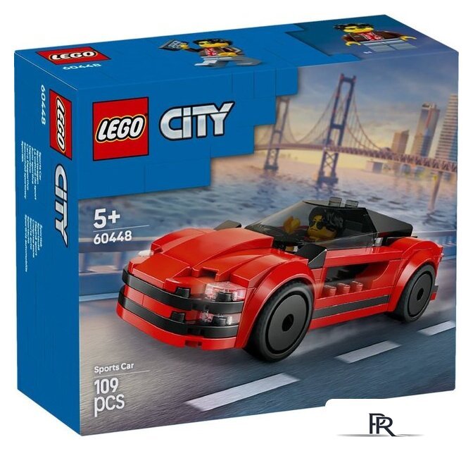 Конструктор LEGO City 60448 Красный спортивный автомобиль - Изображение №1 — Интернет-магазин ПроЗаказ