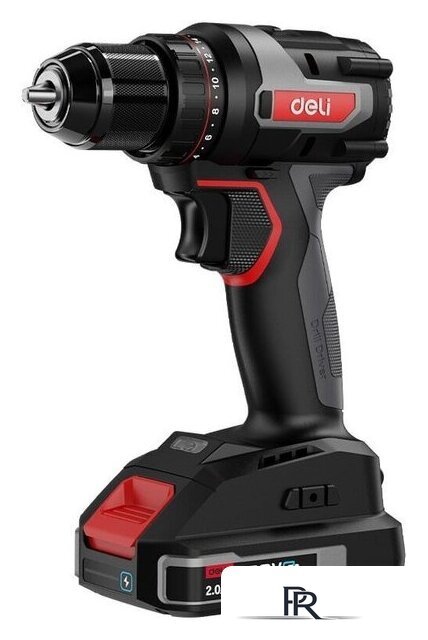 Дрель-шуруповерт Deli DE-DZ20-1D2 (с 2-мя АКБ, сумка) - Изображение №11 — Интернет-магазин ПроЗаказ