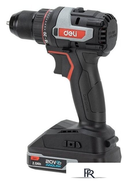 Дрель-шуруповерт Deli DE-DZ20-1D2 (с 2-мя АКБ, сумка) - Изображение №14 — Интернет-магазин ПроЗаказ