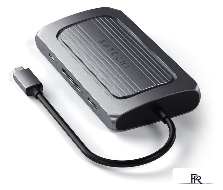 Док-станция Satechi USB 4 Multiport Adapter With 8K HDMI ST-U4MA3M - Изображение №3 — Интернет-магазин ПроЗаказ