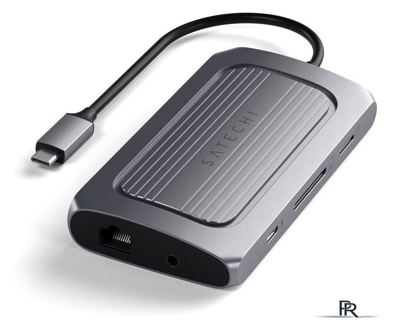 Док-станция Satechi USB 4 Multiport Adapter With 8K HDMI ST-U4MA3M - Изображение №2 — Интернет-магазин ПроЗаказ