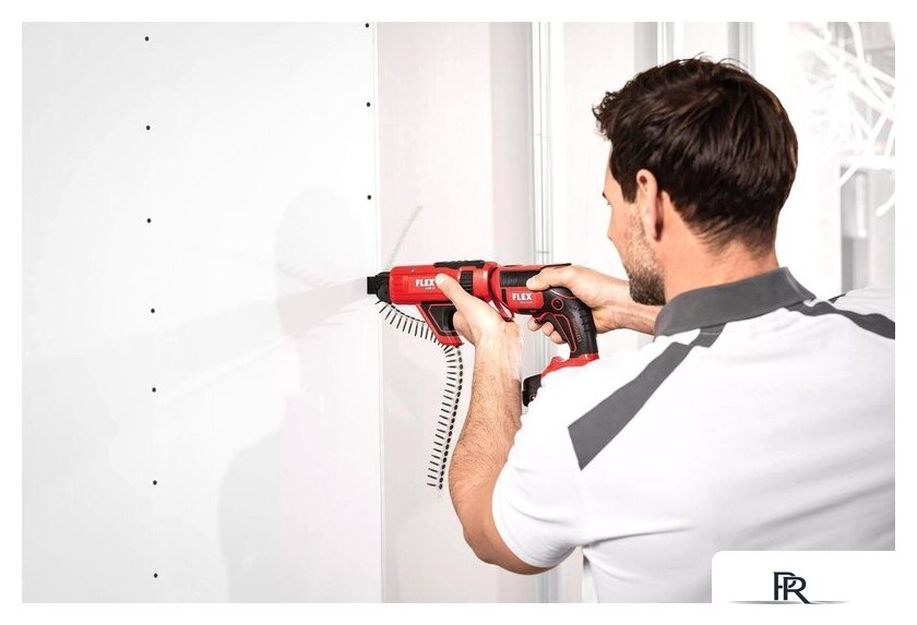 Шуруповерт для гипсокартона FLEX DW 45 18.0-EC M/2.5 Set 466824 (с 2-мя АКБ 2.5 Ач, кейс, насадка автоподачи) - Изображение №6 — Интернет-магазин ПроЗаказ