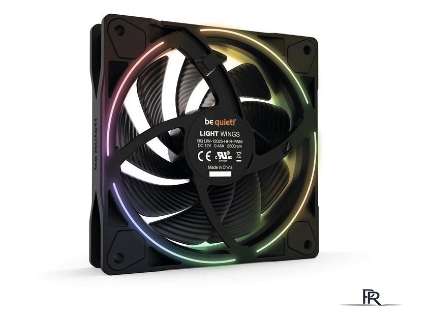 Комплект вентиляторов для корпуса с контроллером be quiet! Light Wings 120mm PWM High-Speed Triple-Pack BL077 - Изображение №4 — Интернет-магазин ПроЗаказ