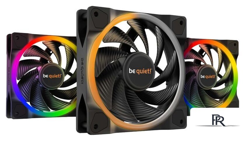 Комплект вентиляторов для корпуса с контроллером be quiet! Light Wings 120mm PWM High-Speed Triple-Pack BL077 - Изображение №1 — Интернет-магазин ПроЗаказ