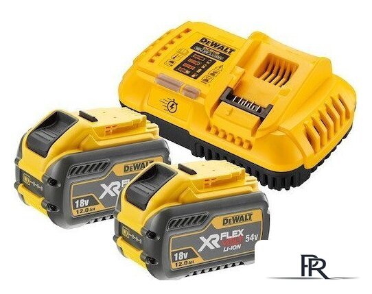 Аккумулятор с зарядным устройством DeWalt DCB118Y2 (18В/2x12 Ач + 18/54В) - Изображение №1 — Интернет-магазин ПроЗаказ