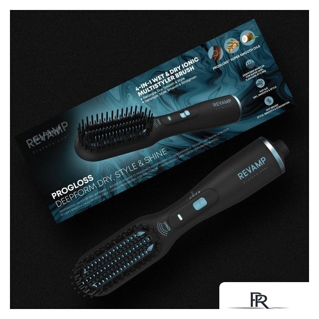 Фен-щетка Revamp Progloss Deepform Straight & Style BR-2500 - Изображение №6 — Интернет-магазин ПроЗаказ