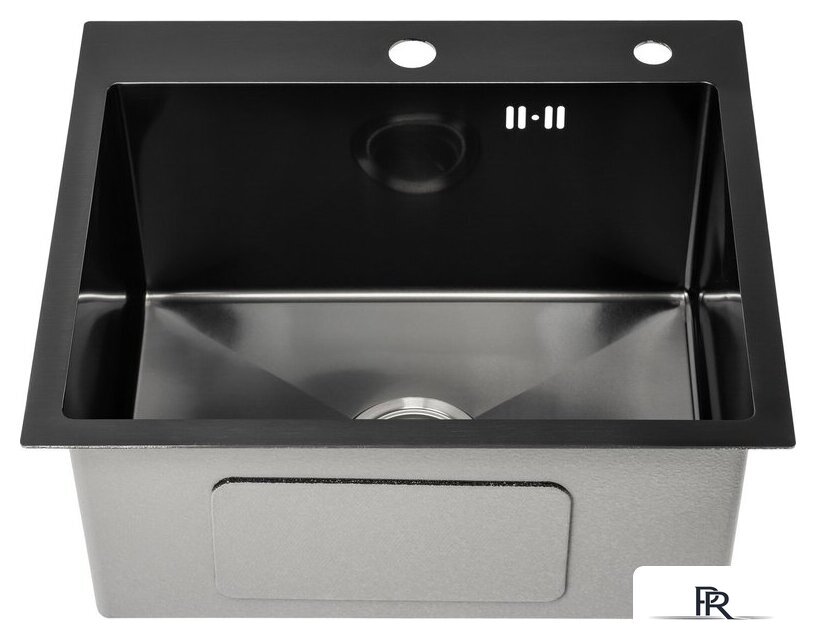 Кухонная мойка Saniteco 5045 PVD (с сифоном, дозатором и коландером) - Изображение №5 — Интернет-магазин ПроЗаказ