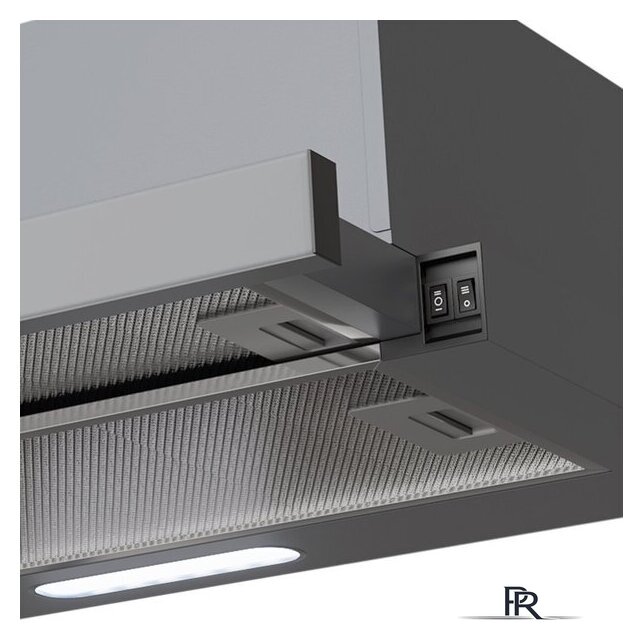 Кухонная вытяжка LEX Hubble G 600 Grey (серый) - Изображение №2 — Интернет-магазин ПроЗаказ