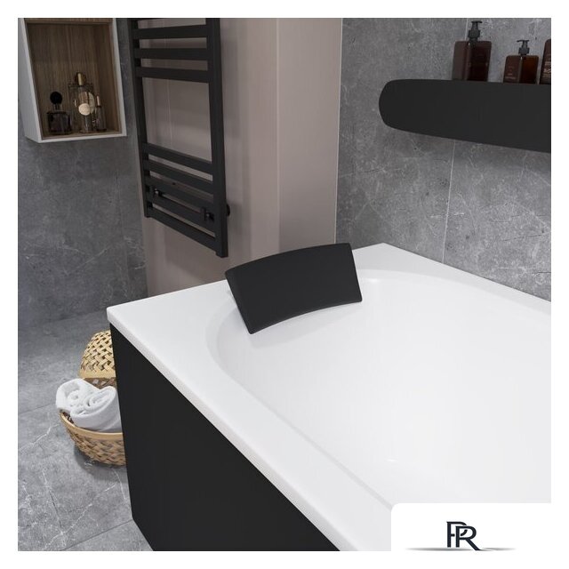 Ванна Lauter Haven 160 21202006 (с ножками, черным подголовником и черным лиц.экраном) - Изображение №13 — Интернет-магазин ПроЗаказ