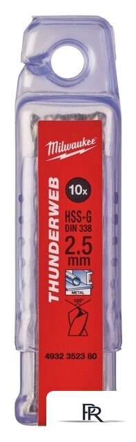 Набор сверл Milwaukee 4932352380 (10 предметов) - Изображение №1 — Интернет-магазин ПроЗаказ
