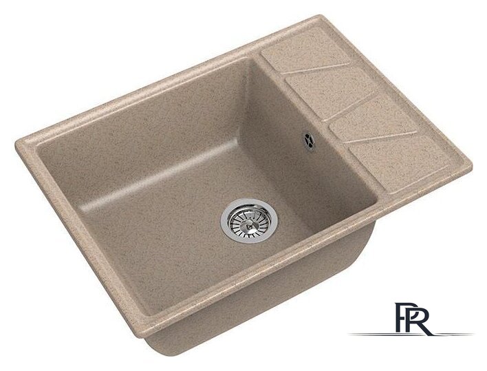 Кухонная мойка GranFest GF-V-680L (песочный) - Изображение №1 — Интернет-магазин ПроЗаказ