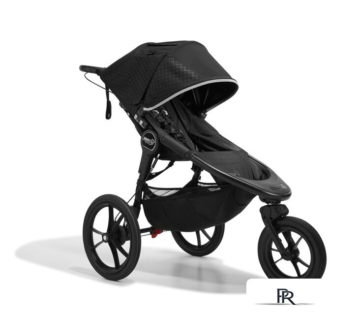 Коляска прогулочная «книга» Baby Jogger Summit X3 (midnight black) - Изображение №1 — Интернет-магазин ПроЗаказ