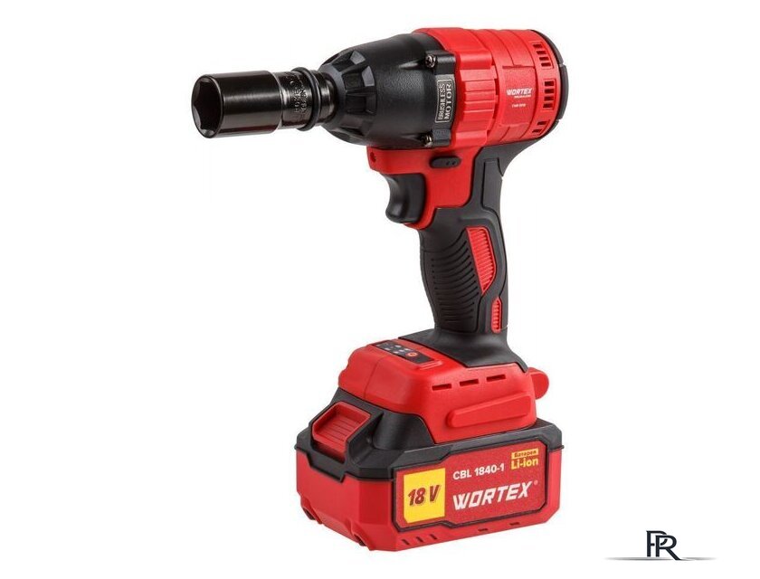 Гайковерт Wortex CWR 0318 0329229 (с 1-м АКБ, кейс, оснастка) - Изображение №4 — Интернет-магазин ПроЗаказ