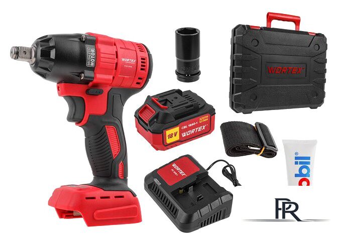 Гайковерт Wortex CWR 0318 0329229 (с 1-м АКБ, кейс, оснастка) - Изображение №1 — Интернет-магазин ПроЗаказ