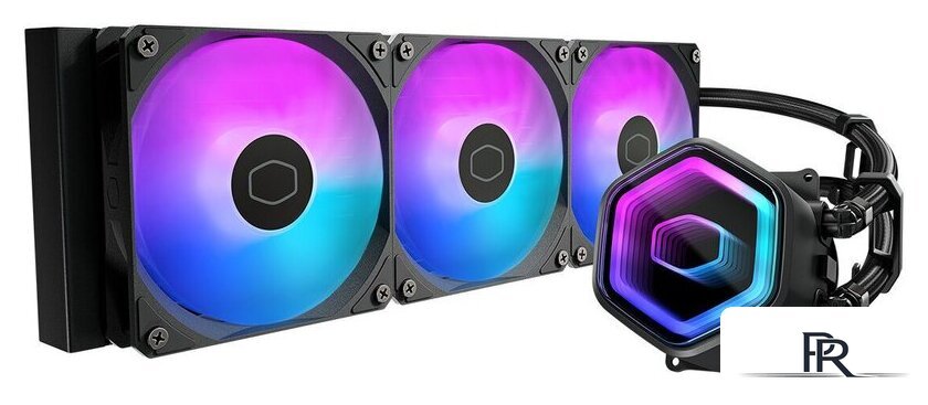 Система жидкостного охлаждения для процессора Cooler Master MasterLiquid 360 Core II ARGB Black MLW-D36M-A18PA-R1 - Изображение №1 — Интернет-магазин ПроЗаказ