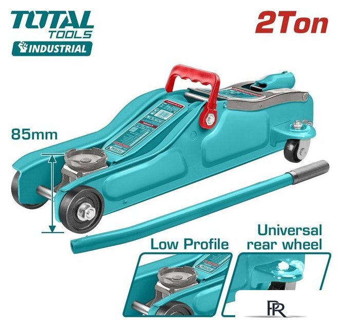 Подкатной домкрат Total THT10822 2т - Изображение №1 — Интернет-магазин ПроЗаказ