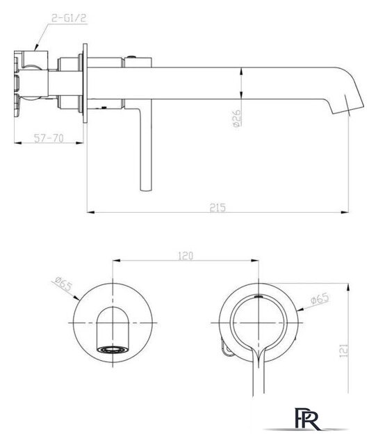 Смеситель Raglo R20.11.03 - Изображение №6 — Интернет-магазин ПроЗаказ