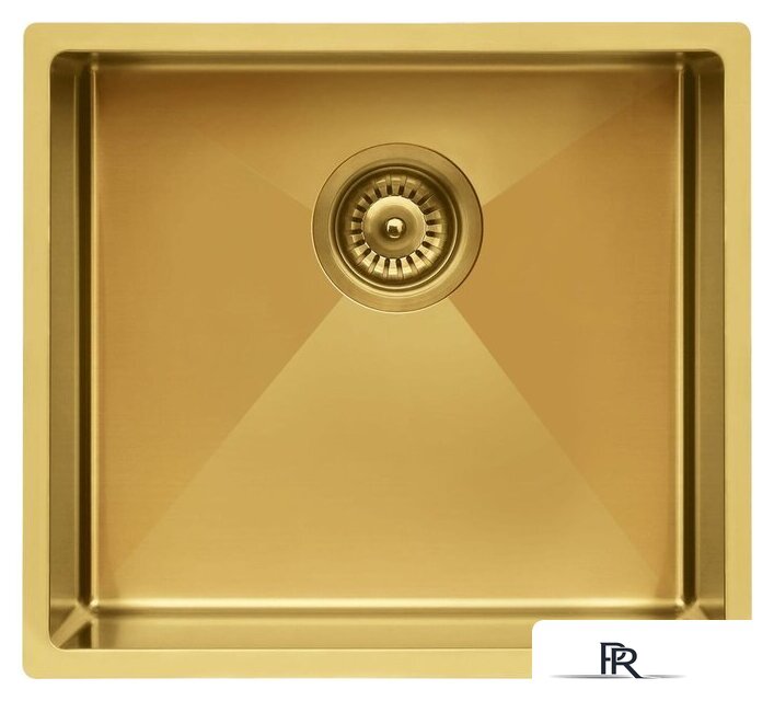 Кухонная мойка Berg Quadro QuadroGOLD - Изображение №1 — Интернет-магазин ПроЗаказ