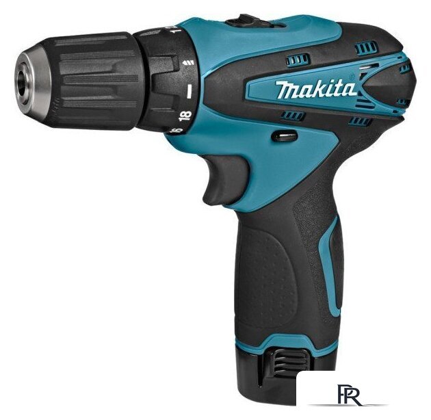 Дрель-шуруповерт Makita DF330DWE (с 2-мя АКБ, кейс) - Изображение №1 — Интернет-магазин ПроЗаказ