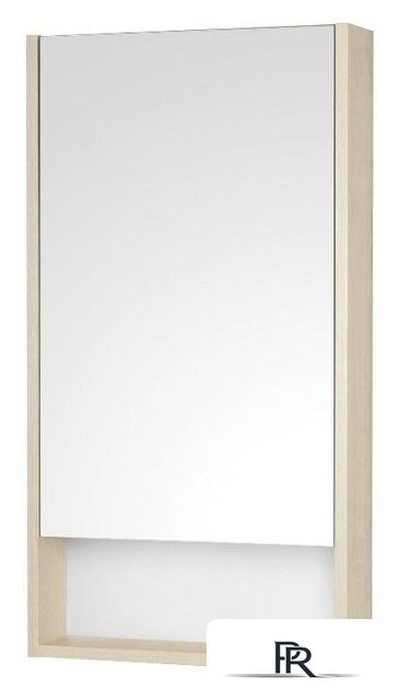  Акватон Шкаф с зеркалом Сканди 45 1A252002SDB20 (белый/дуб верона) - Изображение №1 — Интернет-магазин ПроЗаказ