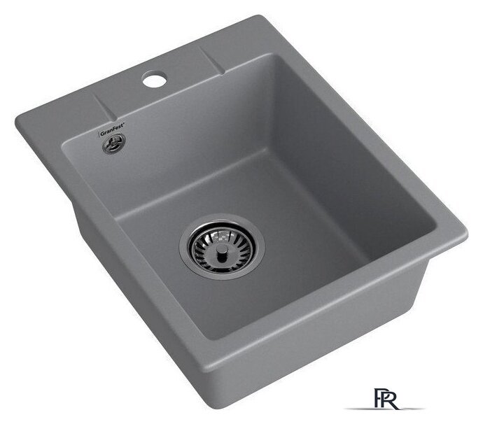 Кухонная мойка GranFest Urban GF-UR-240 (темно-серый) - Изображение №2 — Интернет-магазин ПроЗаказ