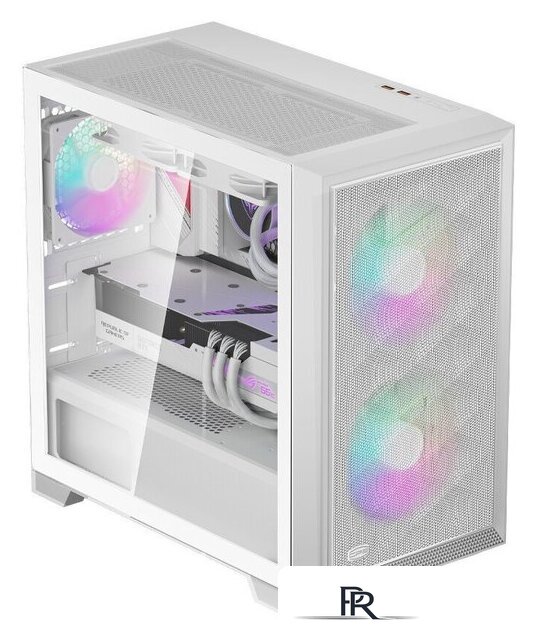 Корпус PCCooler C3D310 ARGB (белый) - Изображение №1 — Интернет-магазин ПроЗаказ