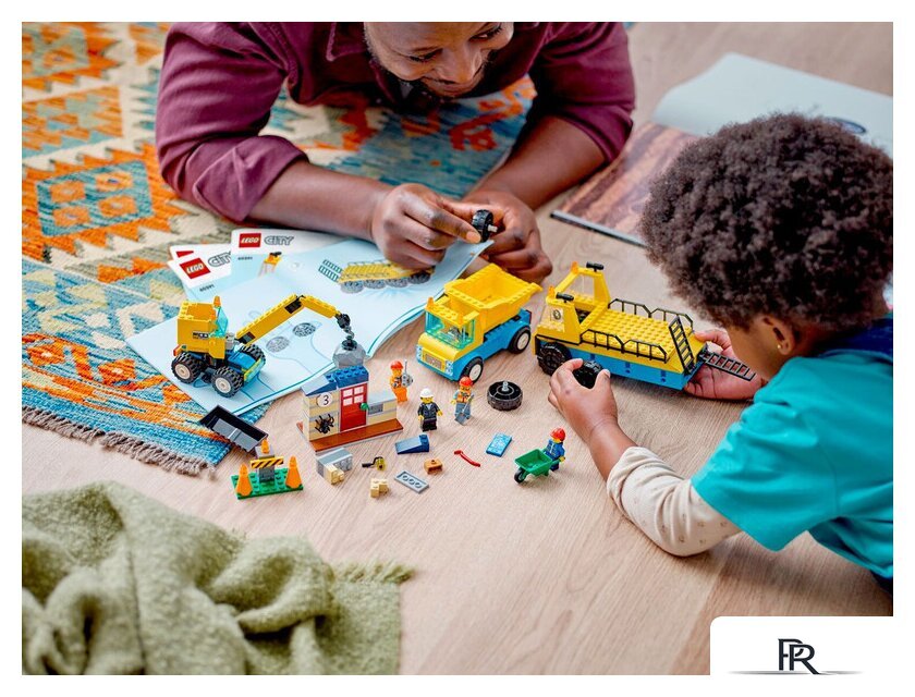 Конструктор LEGO City 60391 Строительные машины и кран с шаром для сноса - Изображение №8 — Интернет-магазин ПроЗаказ