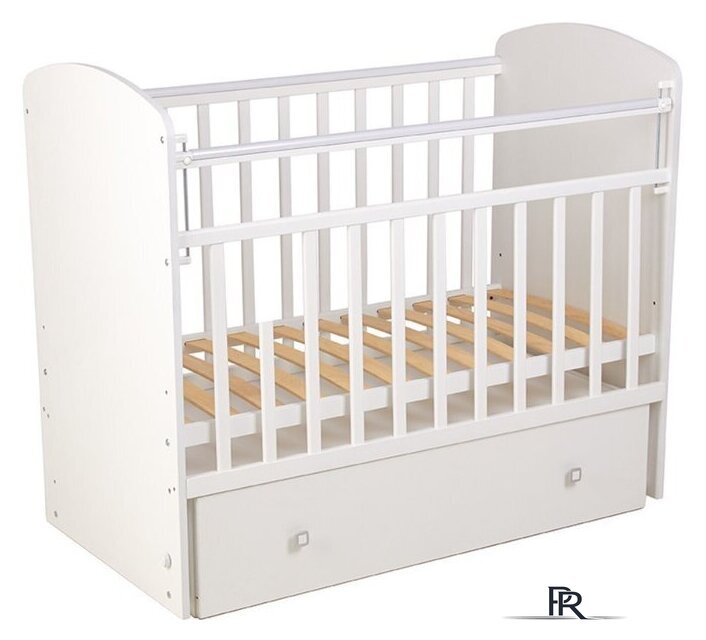 Классическая детская кроватка Фея 750 (белый) - Изображение №1 — Интернет-магазин ПроЗаказ