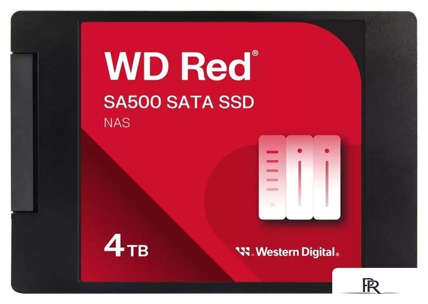 SSD WD Red SA500 NAS 4TB WDS400T2R0A - Изображение №1 — Интернет-магазин ПроЗаказ