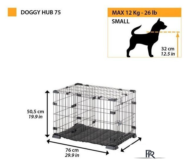 Клетка Ferplast Doggy Hub 73176117 - Изображение №10 — Интернет-магазин ПроЗаказ
