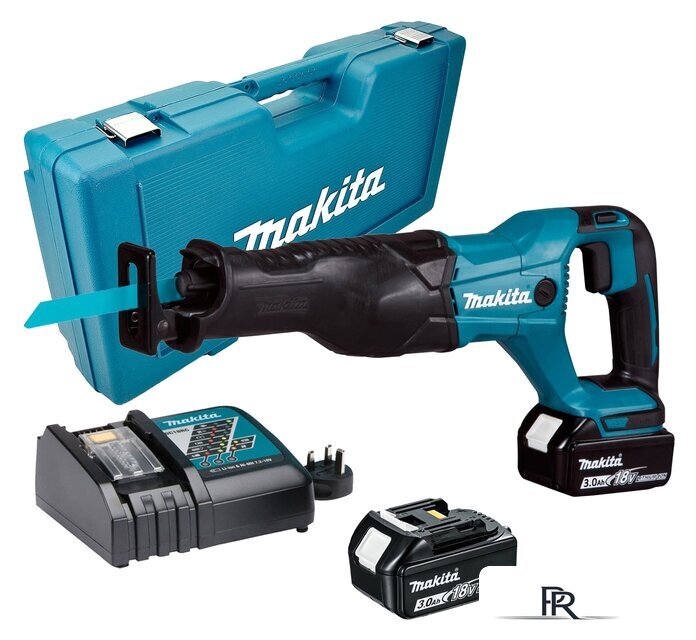 Сабельная пила Makita DJR186RFE (с 2-мя АКБ, кейс) - Изображение №1 — Интернет-магазин ПроЗаказ