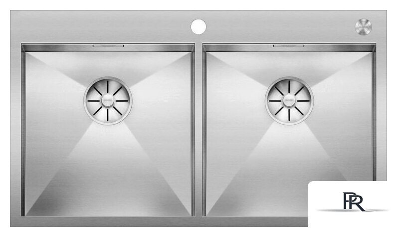 Кухонная мойка Blanco Zerox 400/400-IF/A 521648 - Изображение №1 — Интернет-магазин ПроЗаказ