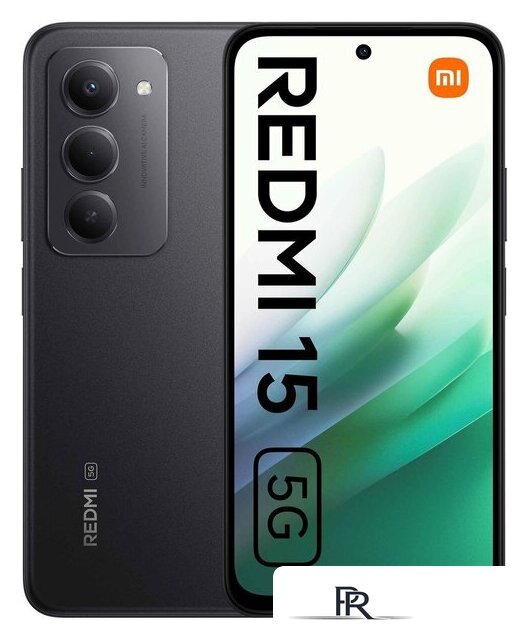 Телефон Xiaomi Redmi 15 5G 8GB/256GB международная версия (черный) - Изображение №1 — Интернет-магазин ПроЗаказ