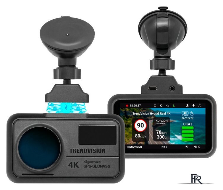Видеорегистратор-радар детектор-GPS информатор (3в1) TrendVision Hybrid Signature Real 4K - Изображение №1 — Интернет-магазин ПроЗаказ