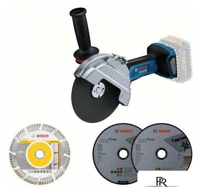 Угловая шлифмашина Bosch GWS 18V-180 P Professional 06019H6L01 (без АКБ) - Изображение №1 — Интернет-магазин ПроЗаказ