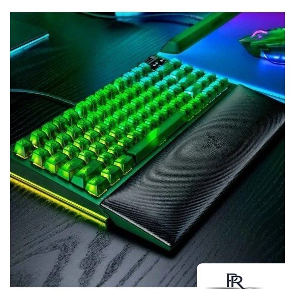 Клавиатура Razer BlackWidow V4 75% Phantom Edition (зеленый, нет кириллицы) - Изображение №6 — Интернет-магазин ПроЗаказ