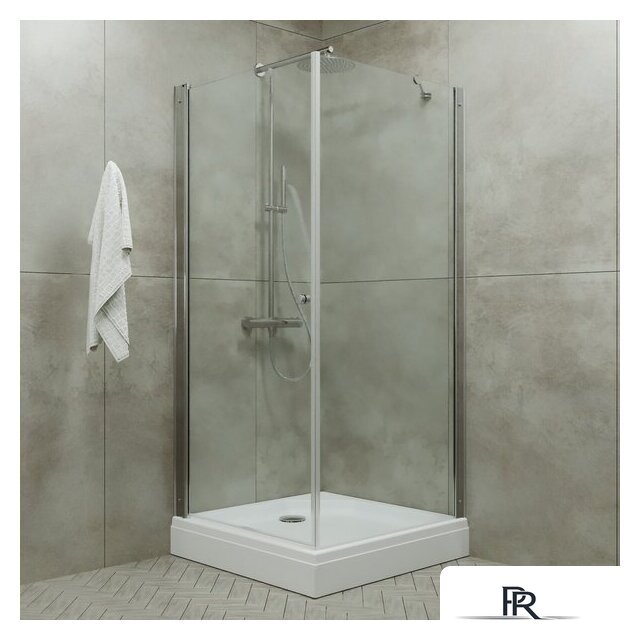 Душевой уголок Triton Форта-Хром 90x90 (с поддоном) - Изображение №9 — Интернет-магазин ПроЗаказ