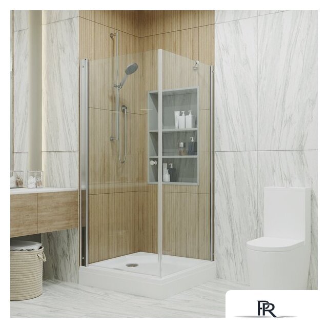 Душевой уголок Triton Форта-Хром 90x90 (с поддоном) - Изображение №5 — Интернет-магазин ПроЗаказ