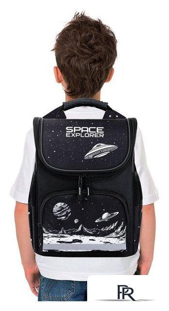 Школьный рюкзак Пифагор Basic. Space Invader 273140 - Изображение №8 — Интернет-магазин ПроЗаказ